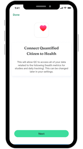 Connect Apple Health and Google Fit